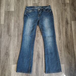 Wallflower Women's Flare Blue Jeans Size 11
